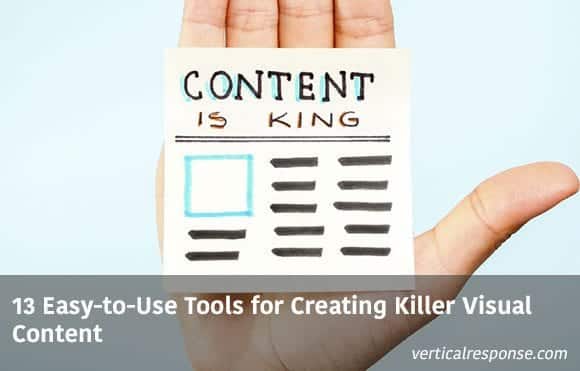 13 Easy-to-Use Tools for Creating Killer Visual Content