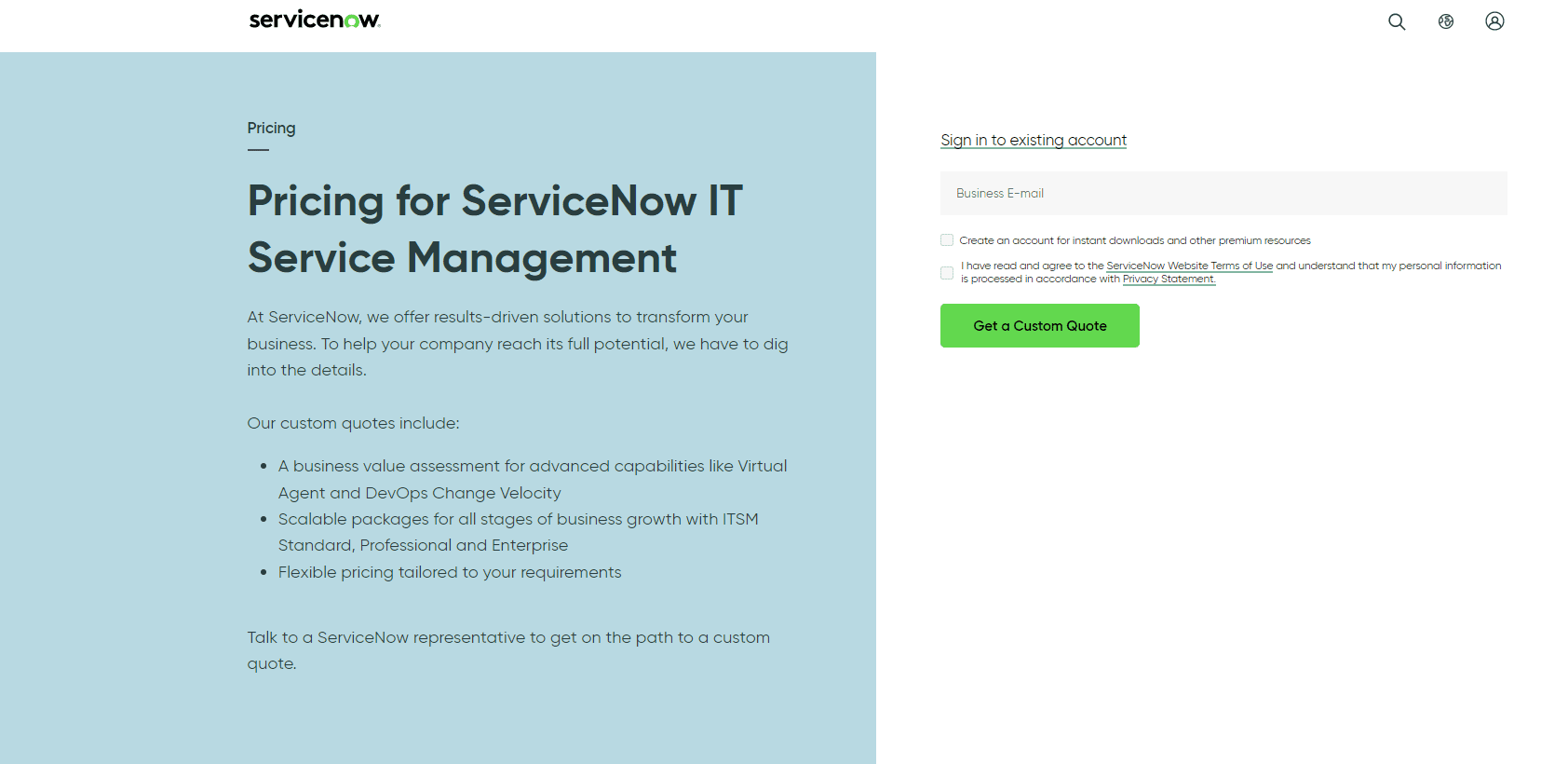 Best IT Asset Management Software - ServiceNow Pricing
