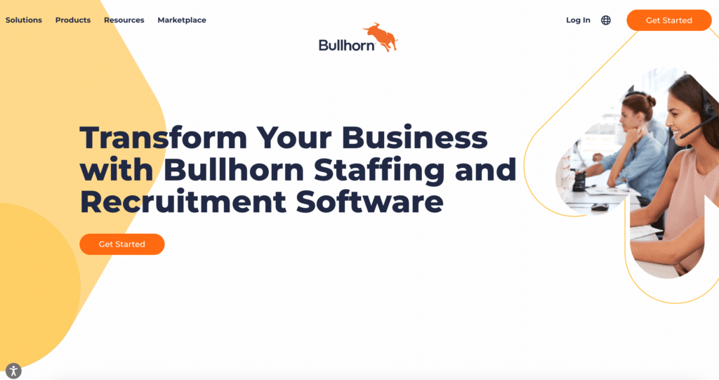 Bullhorn; a leading recruitment CRM.