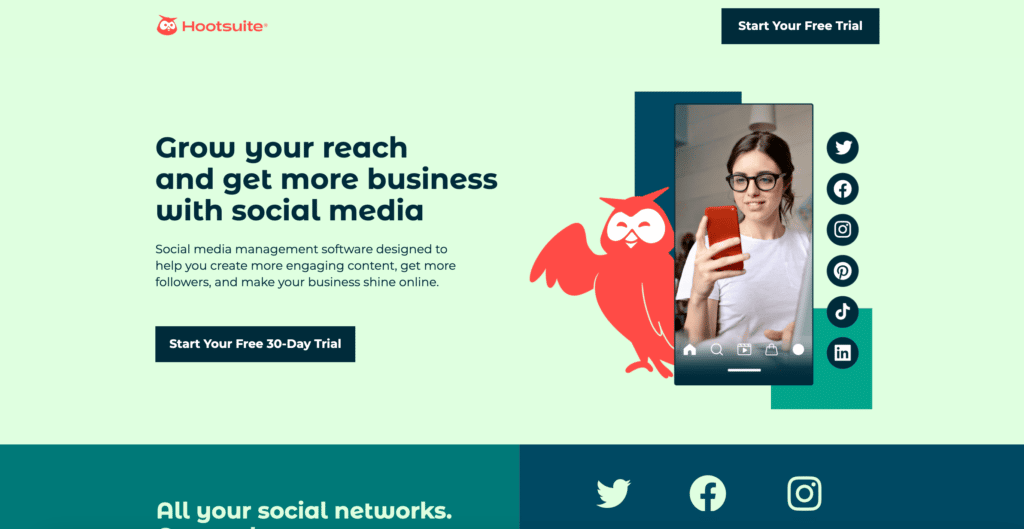 Hootsuite; best small business software