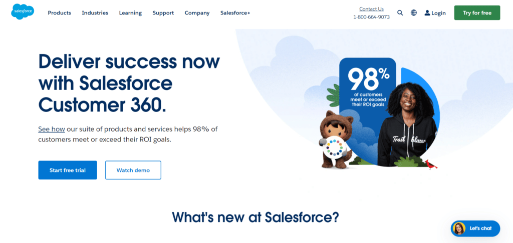 Salesforce - CRM for manufacturing