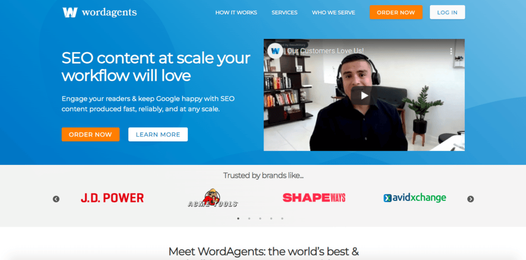 Content Writing Services, WordAgents