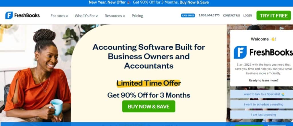Freshbooks-Best invoicing software for small business