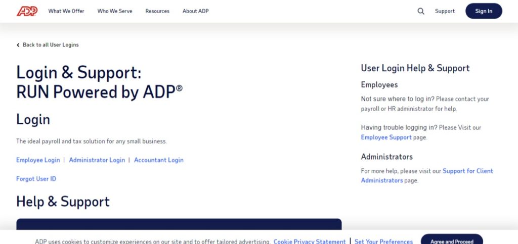 ADP-Best software for small business