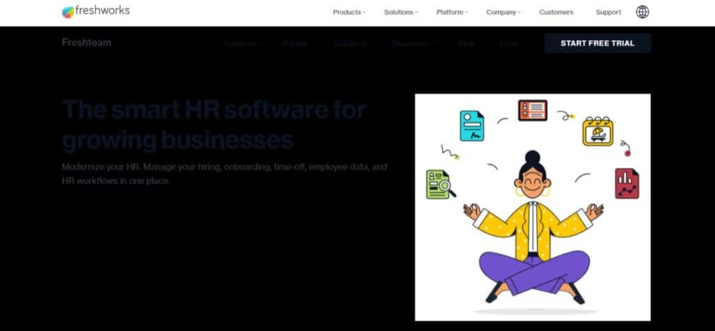 Freshteam-best hr software for small business