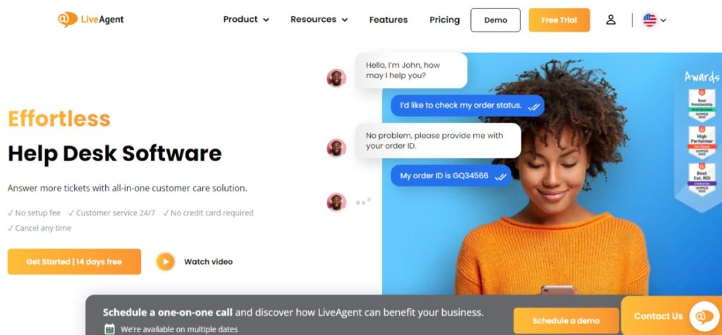 liveagent-best small business customer service software