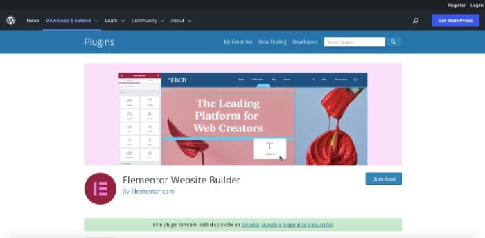 Best Website Builder for Small Business, WordPress (Elementor)
