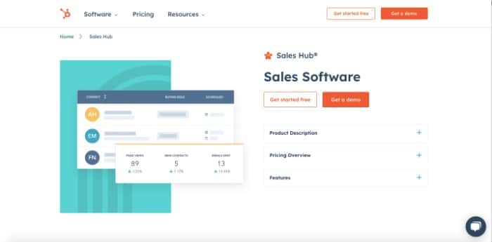 Best CRM for Small Business, Hubspot