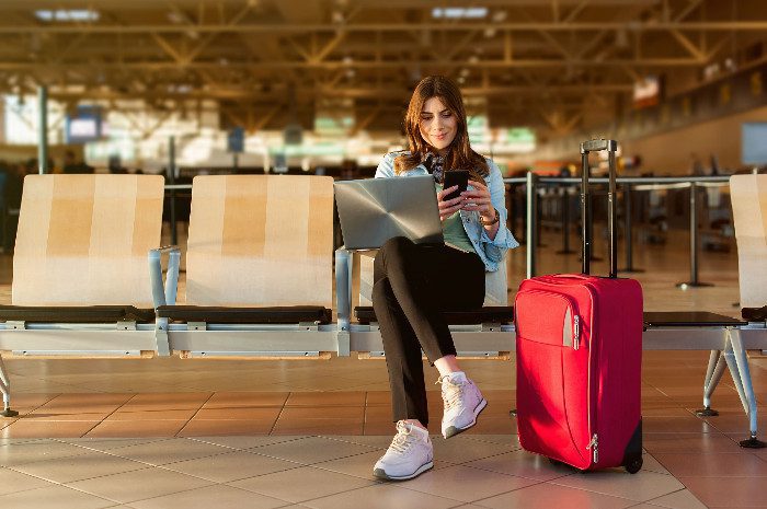 Arrive early for business travel 