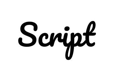 Script Font 