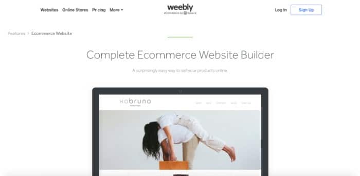 Best Small Business eCommerce Platform, Weebly