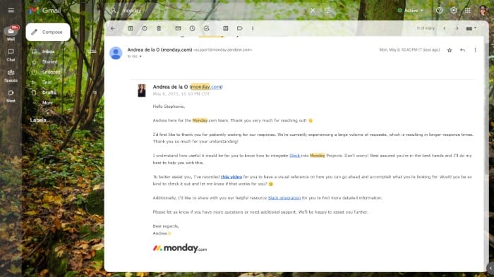 Monday.com Review - Customer Service 2