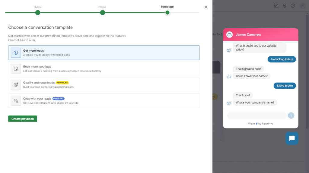 Pipedrive Review - Chat Bot