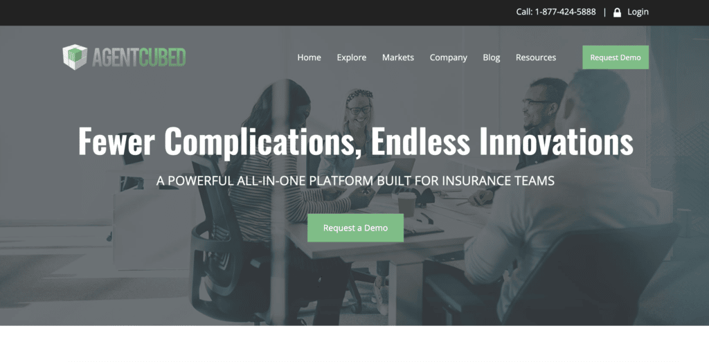 AgentCubed; great insurance CRM software