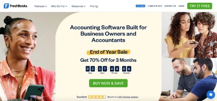 Best Accounting Software, FreshBooks