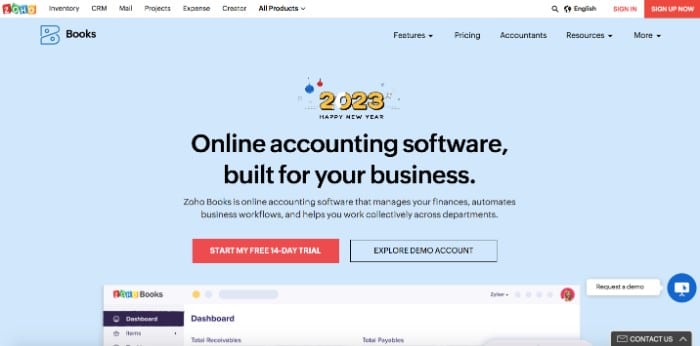 Best Accounting Software, Zoho Books