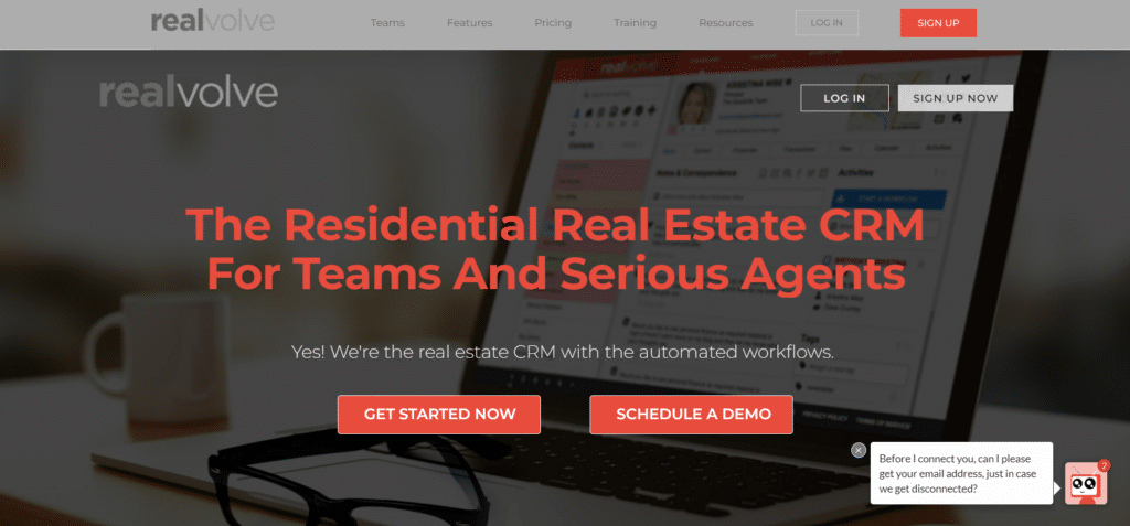 Real Estate CRM - Realvolve