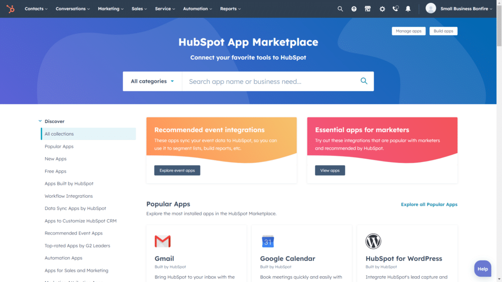 HubSpot Operations Hub Review - App Marketplace
