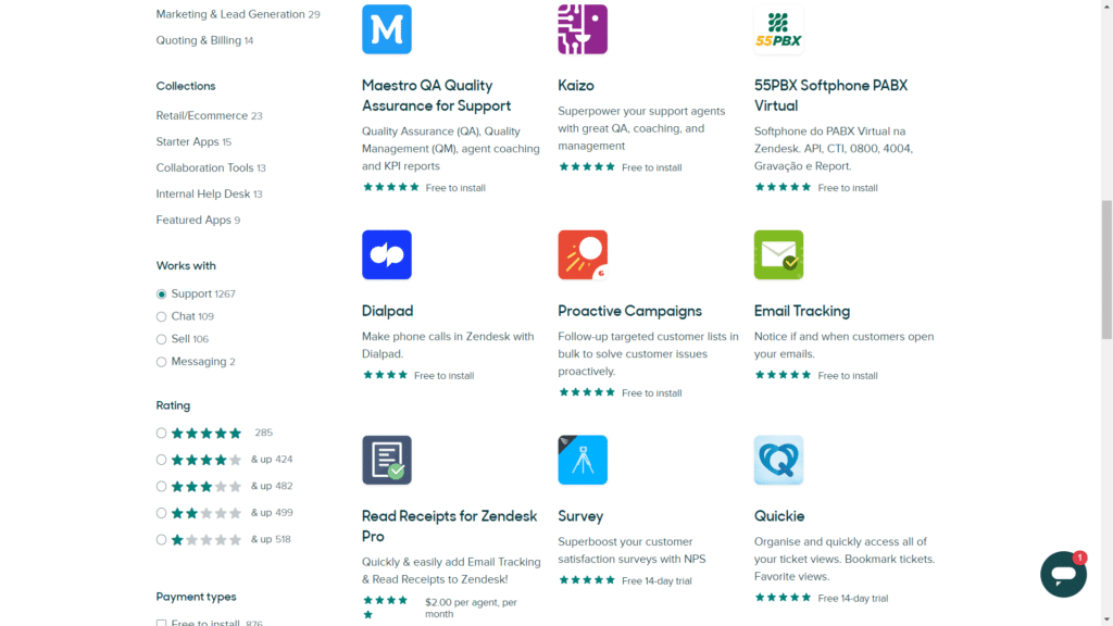 zendesk for service review - app marketplace