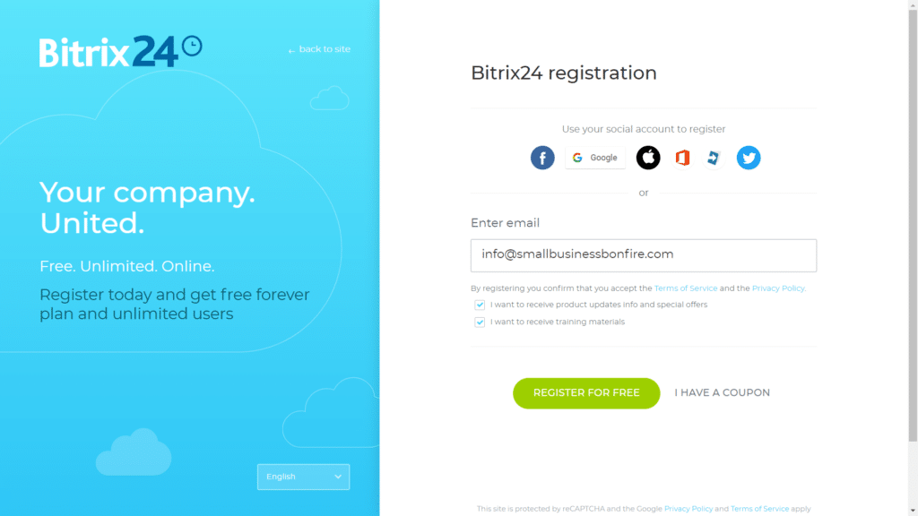 Bitrix24 CRM Review - Onboarding