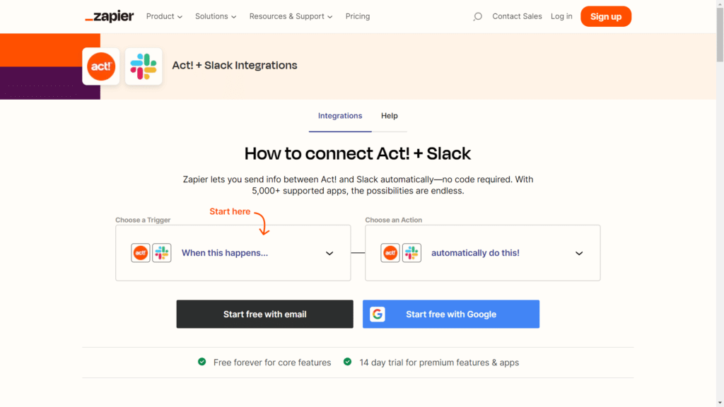 Act! CRM Review - Slack Integration