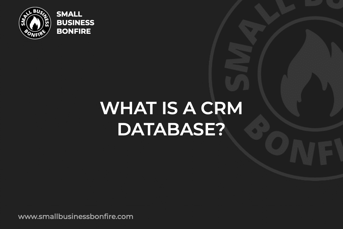 WHAT IS A CRM DATABASE?