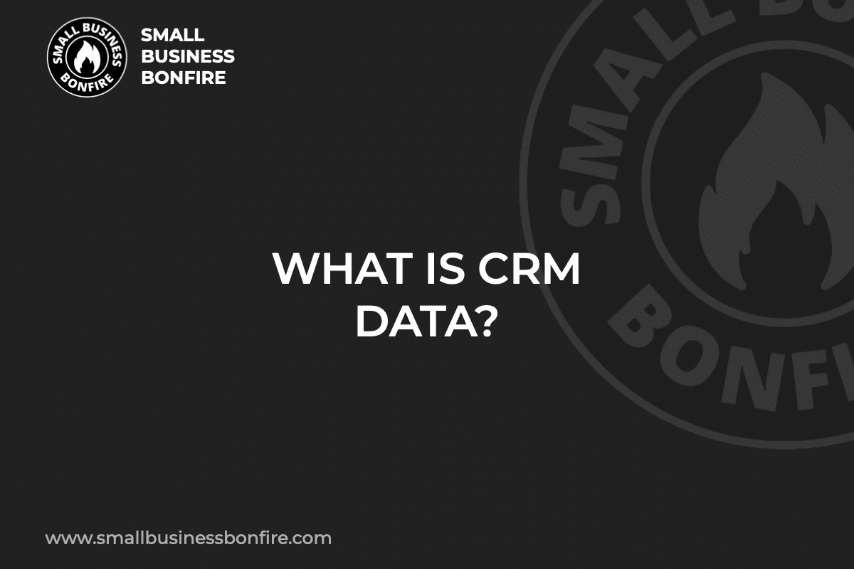 WHAT IS CRM DATA?