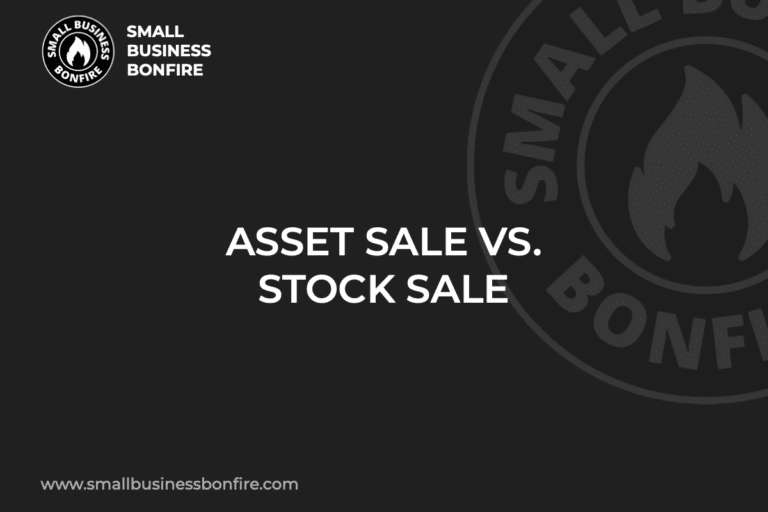 ASSET SALE VS. STOCK SALE