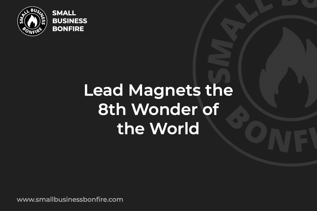 Lead Magnets the 8th Wonder of the World